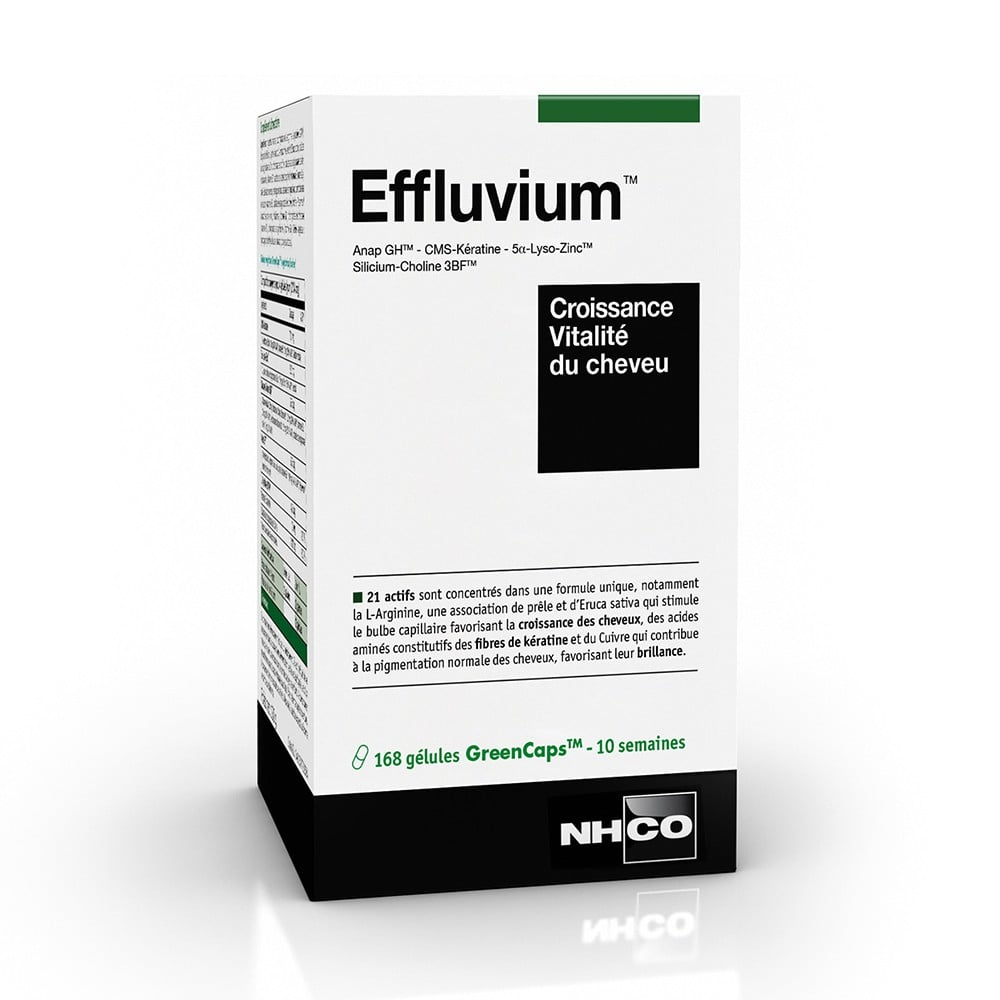 Effluvium hiusten terveydelle, 168 kapselia